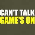 thumbnail image 3 of CafePress - Can't Talk Game's On Dark T Shirt - Men's Classic Graphic Cotton T-Shirt, 3 of 4