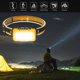 thumbnail image 4 of Mini luz de trabajo de carga tipo C, reflector impermeable para acampar, Control de gestos, lámpara LED para acampar de 1800mAh para senderismo y pesca FLhrweasw Nuevo, 4 of 9