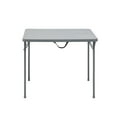 thumbnail image 2 of Mainstays 34" Square Resin Fold-in-Half Table, Gray, 2 of 6