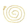 thumbnail image 4 of Collar de cadena de oro para mujer, cadena de clavícula minimalista elegante de moda para fiesta de graduación Estilo C, 4 of 8