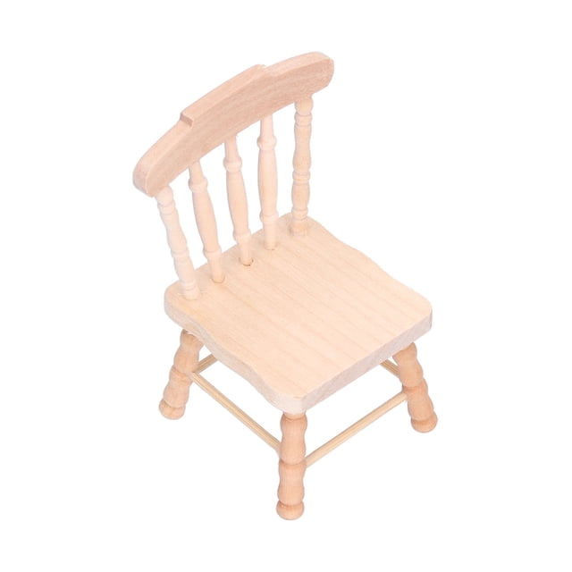 Muebles de casa de muñecas, silla de casa de muñecas 1:12 Silla de casa de muñecas en miniatura Silla de casa de muñecas Rendimiento lleno de energía