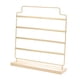 thumbnail image 2 of Organizador de pendientes de metal, práctico soporte para pendientes colgantes para dormitorio, tienda minorista Oro, 2 of 10