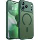 thumbnail image 1 of Funda Mate para iPhone 17 Pro, Verde Oscuro, 1 of 6