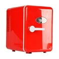 thumbnail image 3 of Mini Fridge Beverage Fridge Compact Refrigerator for Food Snacks Cosmetics Red, 3 of 8