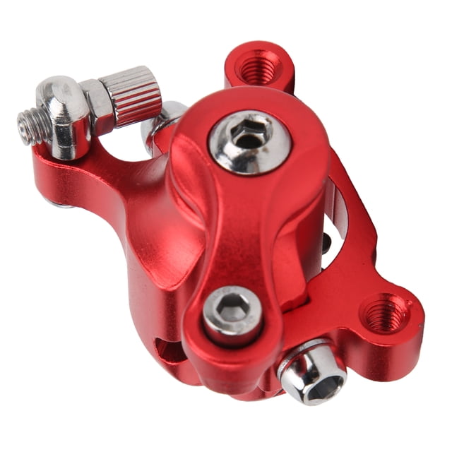 Pinza De Freno De Disco Trasero Roja, Pinza De Freno De Disco Trasero De Bicicleta De Bolsillo Aleación De Aluminio CNC 50,5 Mm Anticorrosión Duradera Para MBX10 MBX11 47cc 49cc