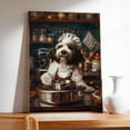 thumbnail image 4 of Hudo Polish Lowland Sheepdog Dog Chef Poster, Dog Chef Wall Art Decor for Kitchen Wall Home Office and Farmhouse Cottage Decorations, 4 of 5