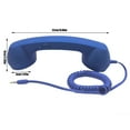 thumbnail image 2 of Vintage Phone Handset - Wired and Phone Receiver for Comfortable Calls, Type-C or 3.5mm , Phones Receiver with Microphone, for Video Conferences, Calls, Meetings, 2 of 6