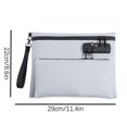 thumbnail image 5 of Lockable Cash Bags for Secure Business Personal-Use Versatile Travel Storage Pouch for School Dorm, 5 of 5