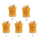 thumbnail image 3 of Suéter de invierno para perros Advancent Amarillo S, 3 of 6