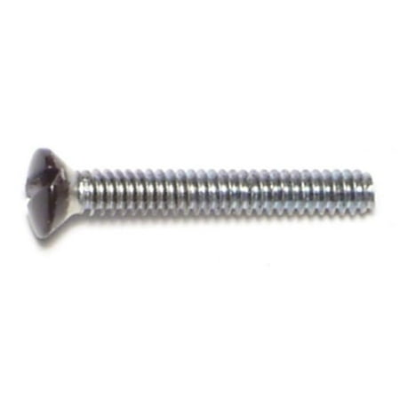 

#6-32 x 1 Brown Slotted Oval Head Switch Plate Screws SPSB-086 (20 pcs.)