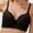 Black, variant on Women's Exquisite Lace Underwire Push Up Bra Elegant Supportive Design Comfortable Full Coverage Perfect For Daily Fashion Wear Black 90C