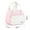 Pink, variant on PRIYAL Insulated Lunch Bags for Women, Cute Quilted Lunch Box, Lightweight Puffy Padded Waterproof Lunch Tote, Reusable Lunch Cooler for Work Picnic Travel