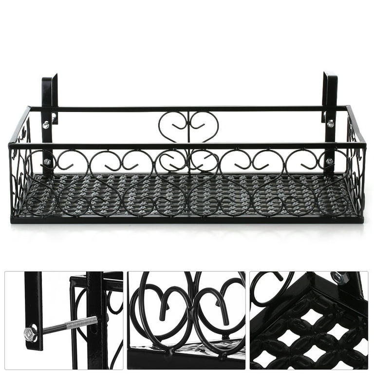 Flower Pot Stand Rack Deck Rail Flowerpot Railing Shelf Balcony Rail Planter Shelf Fence Railing Flower Pots Holder Flower Pot Stand Rack Deck Rail Flowerpot Railing Shelf Balcony Rail Planter Shelf Fence Railing Flower Pots Holder