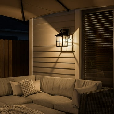 Greene 1 Light Large Lantern with Black Finish