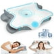 thumbnail image 1 of Almohada Memory Foam, Almohadas Ortopedica Cervical Pueden Aliviar el Dolor, Almohada Ergon¡§?Mica para Personas Que Dormir de Lado, Boca Arriba o Boca Abajo, con Fundas de Almohada, 1 of 6