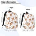 thumbnail image 3 of Yiaed Squirrel Giving A Gift Print Backpack, Premium Laptop Backpack, Travel Backpack for Women, Lightweight Backpacks, Comfortable Back Pack-Small, 3 of 5