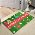 thumbnail image 5 of Suncoda Christmas Rug, Cartoons Christmas Crystal Velvet Floor Mat Home Door Rubbing Dirt Carpet Disengaged Washing Non-slip Mat, 5 of 5