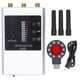 thumbnail image 1 of Detector multifuncional Escáner de señal RF Lente de cámara Campo magnético Probador de trazador GPS Batería incorporada, 1 of 9