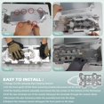 thumbnail image 3 of Elemento calefactor para secadora Earthtec DC47-00019A compatible con Samsung, 3 of 6