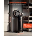 thumbnail image 4 of VEVOR 80 Gallons Heavy-Duty Air Compressor, 5HP 10 SCFM at 90PSI Air Compressors Max 175PSI Pressure, Oil-Lubricated Compressor Tank, Large Workshops (230V 60Hz, No-Plug), 4 of 9