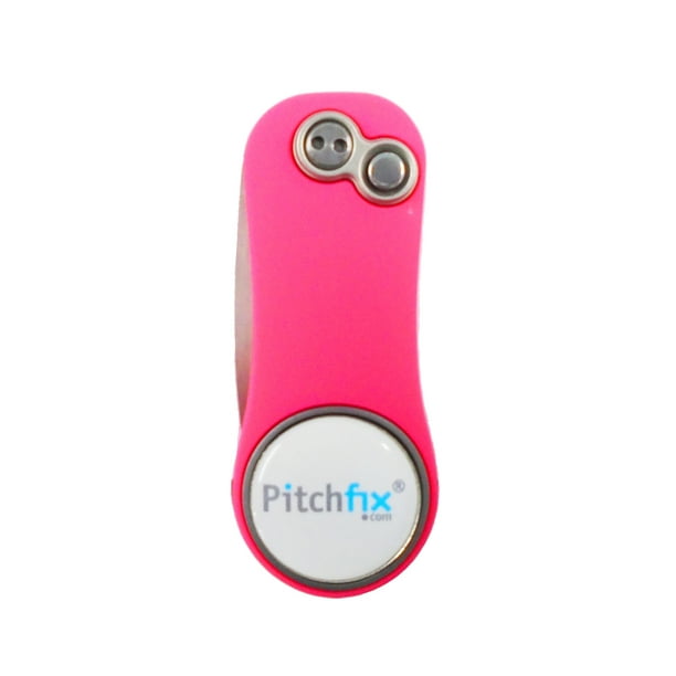 NEW Pitchfix Hybrid 2.0 Pink/White Divot Tool/Ballmarker/Pencil