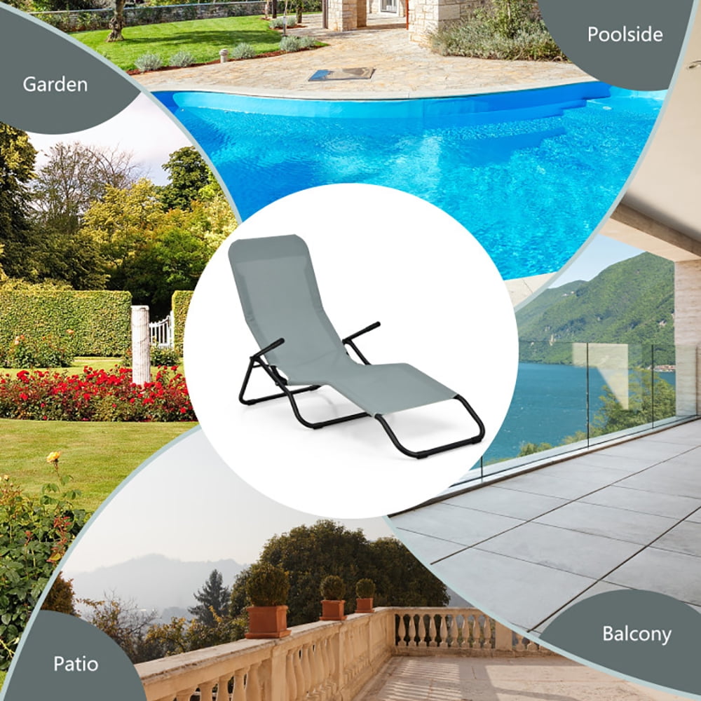 GVN Outdoor Chaise Lounge, 2 Pieces Folding Portable Patio Chaise Lounger with Rocking Design-Light Green, Outdoor Chaise Lounge Chair for Pool Backyard Beach GVN Outdoor Chaise Lounge, 2 Pieces Folding Portable Patio Chaise Lounger with Rocking Design-Light Green, Outdoor Chaise Lounge Chair for Pool Backyard Beach