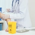 thumbnail image 4 of Sharps Container Small Sharps Waste Bin Needle Disposal Container Needle Waste Box and Lid, 4 of 6