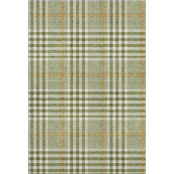 Dalyn Rugs Premium Machine Washable Mayfield AMF1054 Olive 9' x 12' Rug