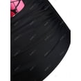 thumbnail image 4 of Más el tamaño de Ombre de la mariposa Imprimir superposición de Tankini del traje de baño Rosegal  Mangas largas de talla grande, 4 of 5