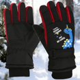 thumbnail image 2 of CPNG Ski Gloves for Kids Waterproof Snow Gloves Cycling Non-Slip Cotton Fleece Lined Gloves Cold Weather, Touchscreen Snowboard Glove, 2 of 5