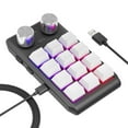 thumbnail image 2 of RGB Keyboard Hot Swap DIY Mechanical Keypad Dual Type-C Interface for PS Drawing, 2 of 9