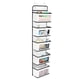thumbnail image 1 of Over The Door Organizer,5-shelf Fabric Wall Mount Storage With Pvc Clear Window,over Door Hanging Organizer For Bathroom, 1 of 5