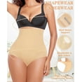 thumbnail image 3 of Tummy Control Shapewear Underwear for Women High Waisted Shaping Panties Compression Body Shaper Panty Girdle Briefs, 3 of 6