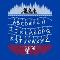 thumbnail image 2 of Netflix Toddler's Stranger Things Upside Down Alphabet Lights Graphic T-Shirt, 2 of 3
