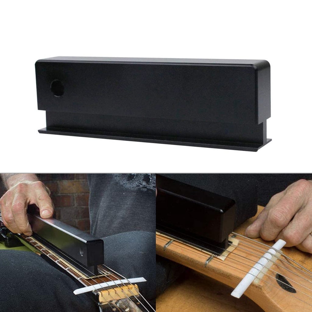 Fret Sanding Leveling Beam File Bar Guitar Bass Repair Maintenance Alloy Fretbar Understring Leveler Luthier Tool