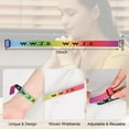 thumbnail image 3 of ValHome 30Pcs WWJD Bracelets What Would Jesus Do Christian Wristbands - 10" Adjustable Woven Faith Bracelets - Religious Gifts for Youth Group, Bible Study, Sunday School, Church Ministry Supplies, 3 of 6