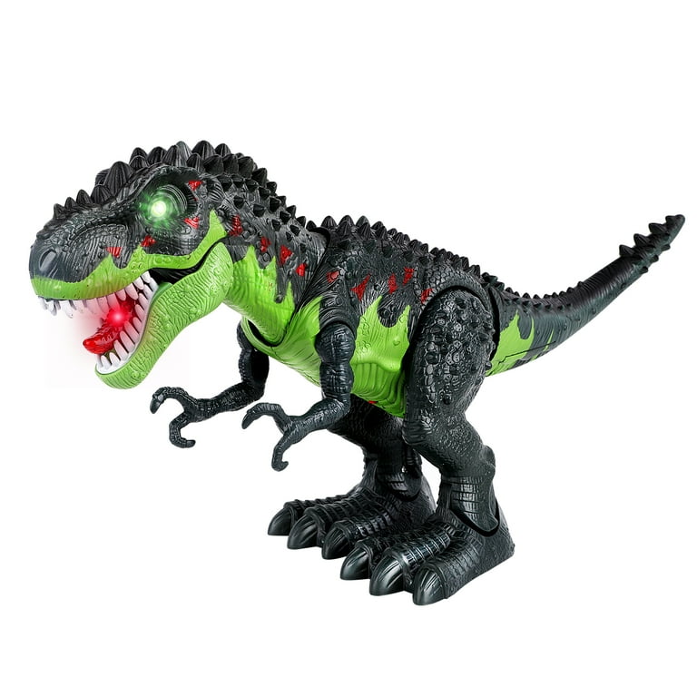 JOYIN Robot Dinosaur Toy for Kids Boys 3+ Big T rex Dinosaur Toy with Light  and Realistic Roaring Sound, Walking & Dancing Dinosaur Toy, Electronic