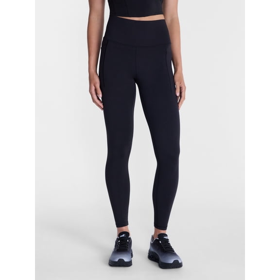Avia Women's and Women's Plus SoftSculpt High Rise Leggings 27" with Pockets, Sizes XS-4X