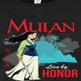 thumbnail image 3 of Disney Mulan - Live By Honor - Juniors Fitted Graphic T-Shirt, 3 of 5
