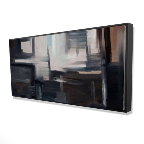 Subtil - Framed Print on canvas by Begin Edition