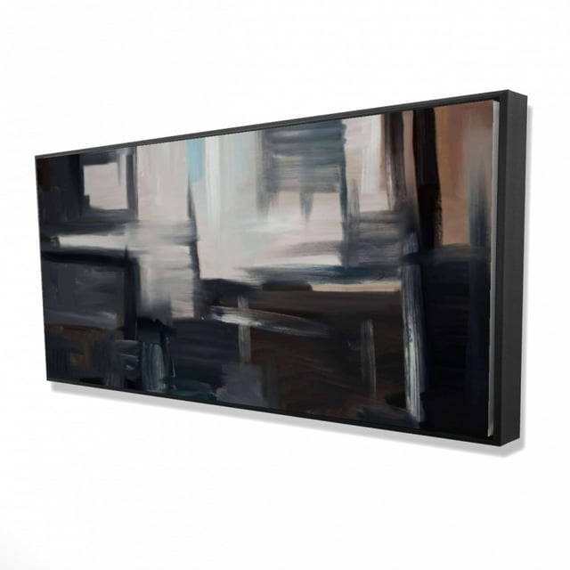 Subtil - Framed Print on canvas by Begin Edition