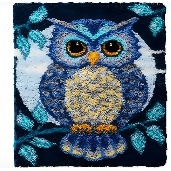 BESTSKY Latch Hook Rug Kits,DIY Carpet Embroidery Kits,Latch Hook Rug Needlework DIY Rugs Craft Kits for Beginners,Adults and Children,20x15 Inches