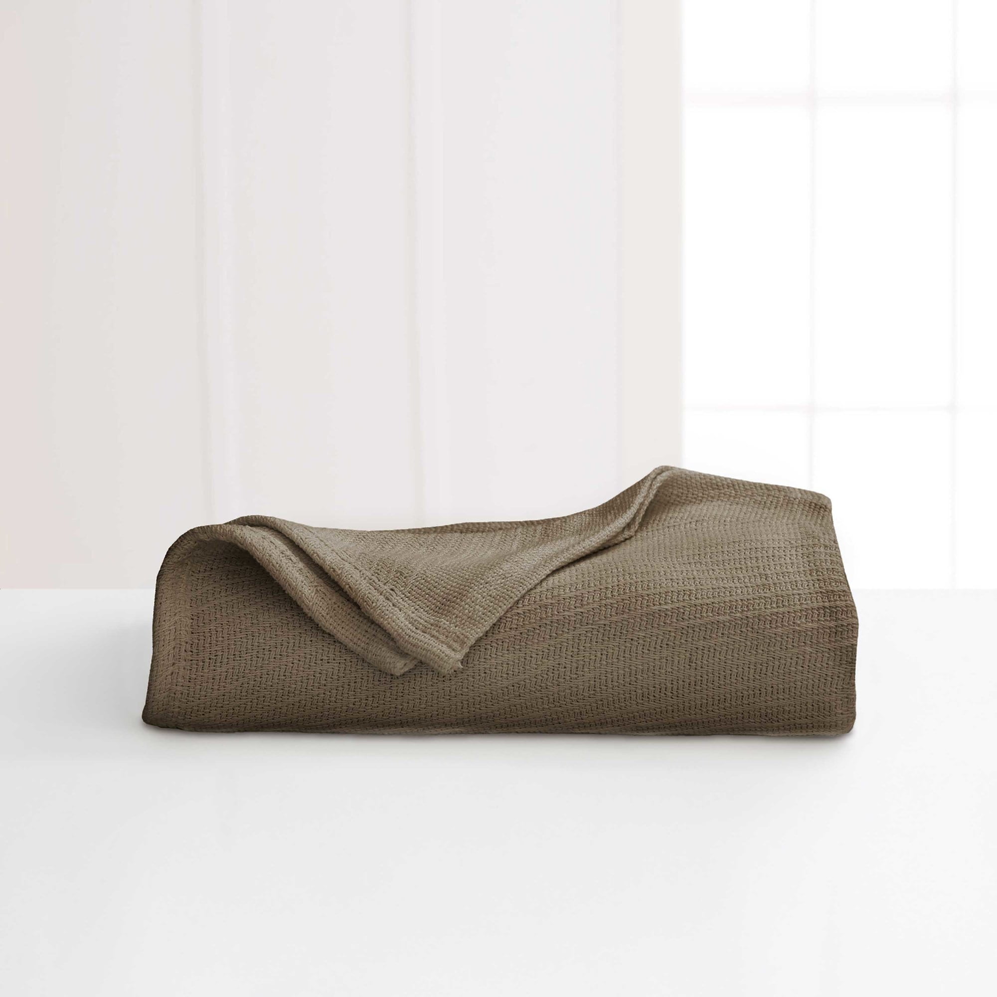 Martex Diagonal Weave Lightweight Layer Cotton Blanket