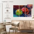 thumbnail image 5 of Elephant Stock Apples Still Life Wall Art - Horizontal Multi Panel Canvas - Cafe & Restaurant Wall Decor - Food And Drink Multi Panel - Gray And Brown Decor - 74" x 48", 5 of 8