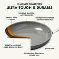 thumbnail image 3 of Chatham Hard Anodized Healthy Ceramic Nonstick 8" and 10" Frying Pan Set, PFAS-, Dishwasher Safe, Oven Safe, 3 of 10