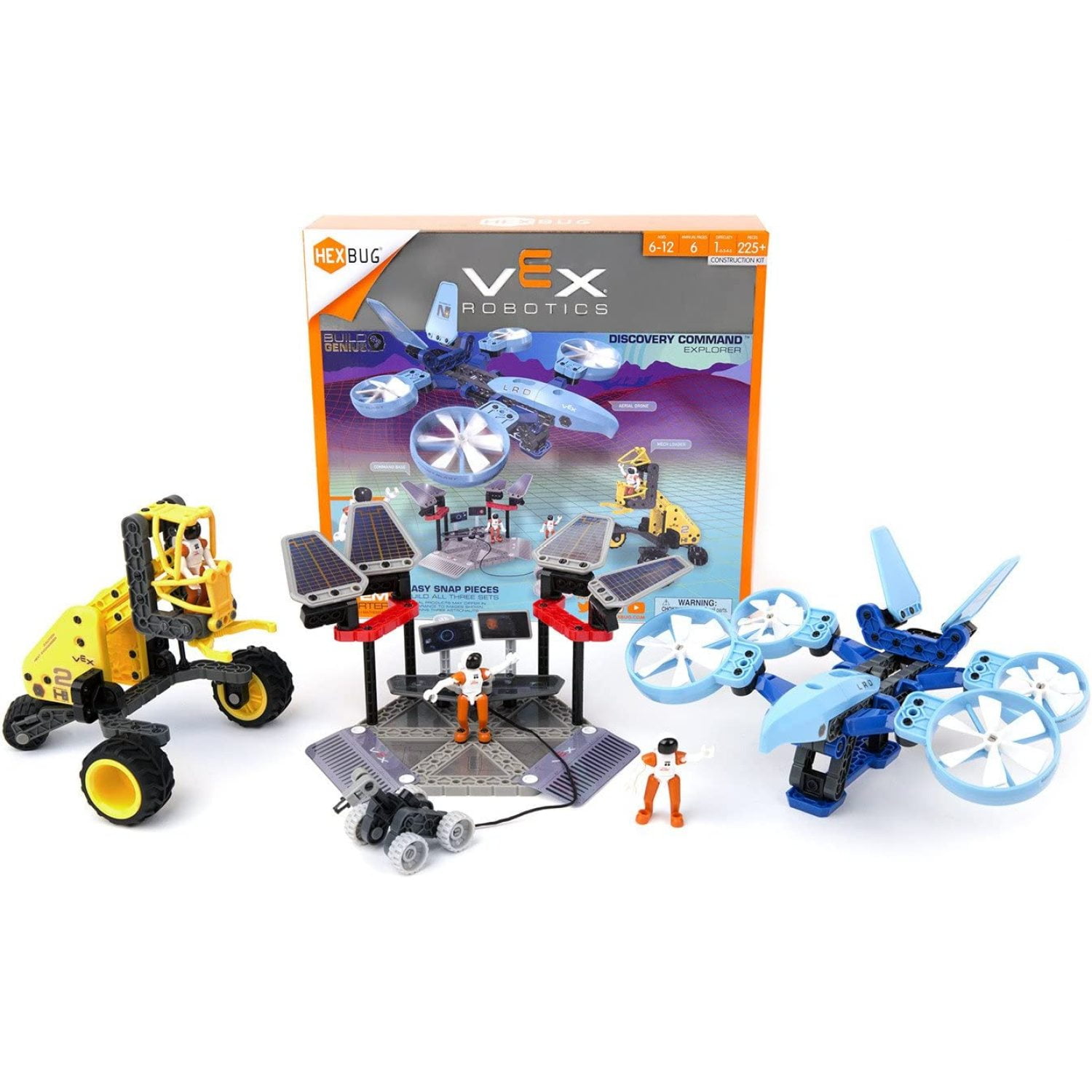 VEX Explorers Discovery Command by JaDAYon, Includes Drone, Command