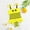 Yellow, variant on RTKFRFLM Toddler Girls One Piece Swimsuit Cute Bumble Bee Character Bathing Suit for Little Kids Summer Beach Wear