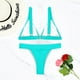 thumbnail image 4 of Trajes de Baño de Bikini de Mujer 2025 Primavera Verano Nuevo Conjunto Sexy, Nylon Spandex para Piscina de Playa Y Vacaciones, Trajes de Baño de Longitud Regular, 4 of 9