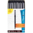 thumbnail image 5 of Paper Mate Flair Medium Point Porous Markers Medium Pen Point - 1.4 mm Pen Point Size - Bullet Pen Point Style - Black Water Based Ink - Black Barrel - Felt Tip - 36 / Pack, 5 of 7