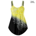 thumbnail image 1 of Toystoory 2021 traje de baño Sexy de piezas para mujer, traje de baño acolchado, traje de baño estampado sin espalda, traje de baño con Traje de baño amarillo XXL, 1 of 6